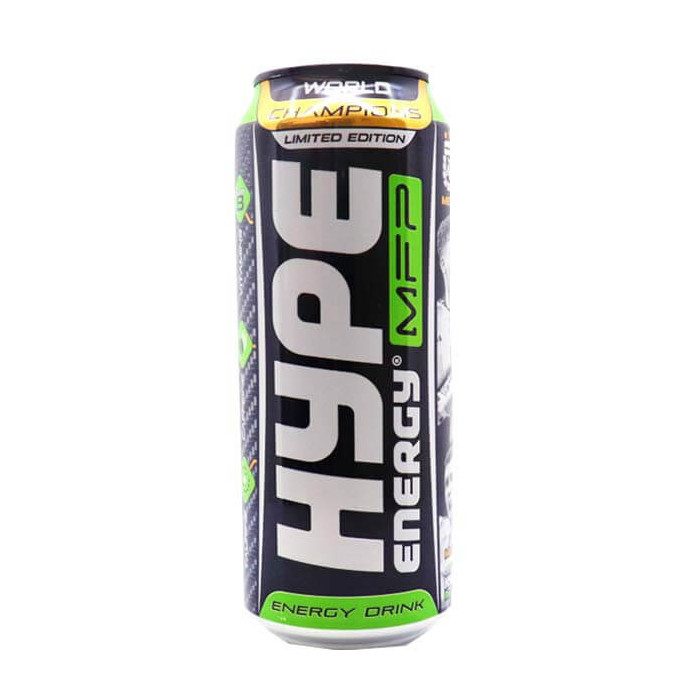 HYPE ENERGY DRINK 500ml - (WORLD CHAMPIONS)