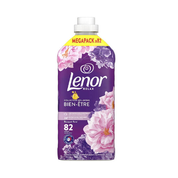 LENOR ΜΑΛΑΚΤΙΚΟ 82μεζ. - (1722ml) (FLORAL BOUQUET) (RELAX)