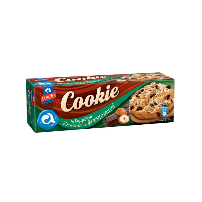 ΑΛΛΑΤΙΝΗ ΜΠΙΣΚΟΤΑ COOKIE 185GR ΜΕ ΚΟΜ.ΣΟΚΟΛΑΤΑΣ+ΦΟΥΝΤΟΥΚΙΟΥ