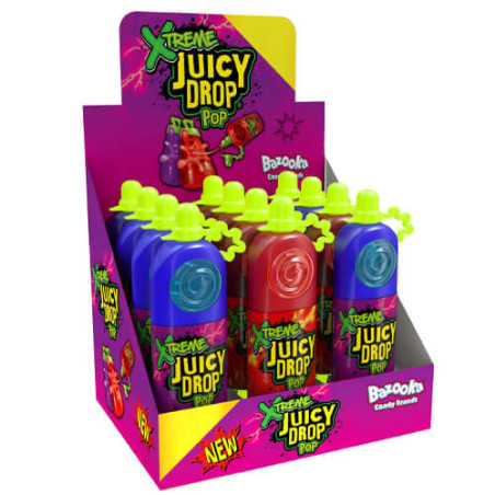 Juicy drops ζελεδάκια x-treme φρουτοσταγόνες 12x57gr