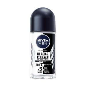 NIVEA ROLL ON 50ml MEN BLACK & WHITE INVISIBLE ORIGINAL 48h