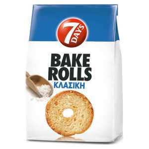 7 days bake rolls με αλάτι 150gr
