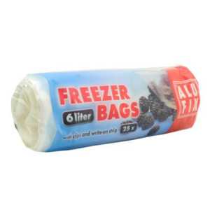 Alufix σακούλες τροφίμων για κατάψυξη 28x45cm 6lt 25τεμ