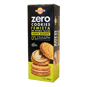 ΒΙΟΛΑΝΤΑ ZERO COOKIES 0% ΖΑΧΑΡΗ  ΓΕΜΙΣΤΑ 180gr. - (ΚΡΕΜΑ TAXINI)