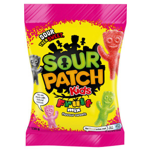 SOUR PATCH ZAXΑΡΩΤΑ 130GR (MIX FRUIT)