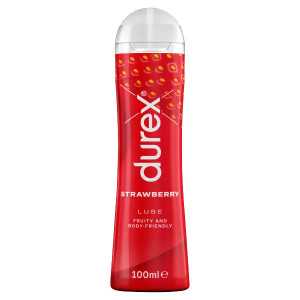 Durex λιπαντικό gel με φράουλα 100ml