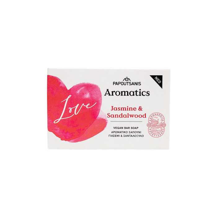 Παπουτσάνης aromatics σαπούνι love 125gr