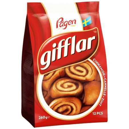 Gifflar ρολάκια κανέλας 260gr