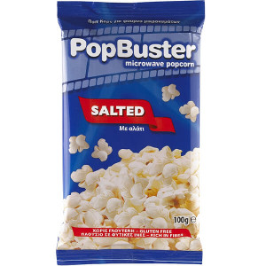 POPBUSTER POP CORN 100gr - (ΑΛΑΤΙ) (ΓΙΑ ΦΟΥΡΝΟ ΜΙΚΡΟΚΥΜΜΑΤΩΝ)