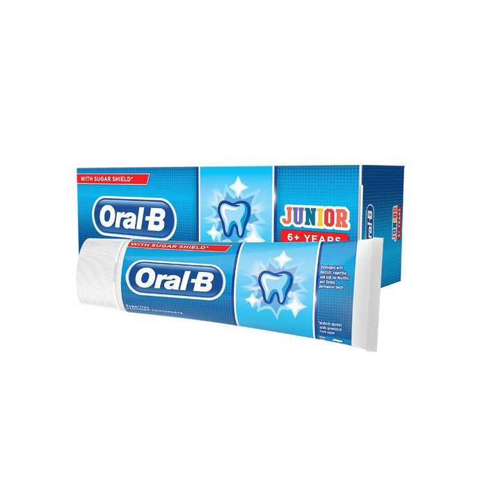 ORAL-B JUNIOR 75ml - (6+ ΕΤΩΝ) (ΟΔΟΝΤΟΚΡΕΜΑ)