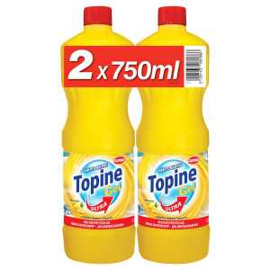 TOPINE GEL ΧΛΩΡΙΟ ΛΕΜΟΝΙ ΠΑΧΥΡΕΥΣΤΗ 2x750ml