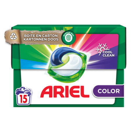 Ariel υγρές κάψουλες all in 1 pods color 15τεμ