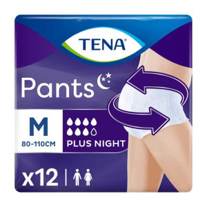 Tena pants plus night πάνα βρακάκι ακράτειας medium 12τεμ