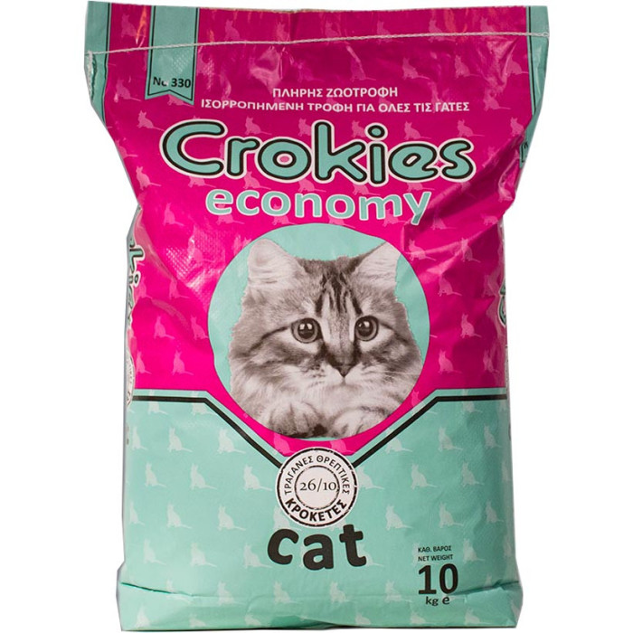 ΓΑΤΟΤΡΟΦΗ 10KG CROCKIES