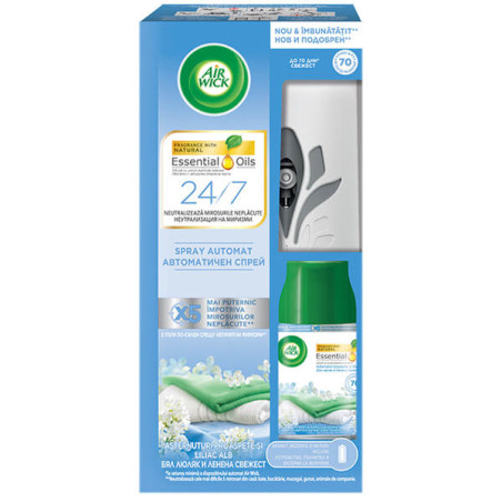 AIR WICK FRESH MATIC ΣΥΣΚΕΥΗ + ΑΝΤ/ΚΟ 250ml - (LILLY FLOWER)