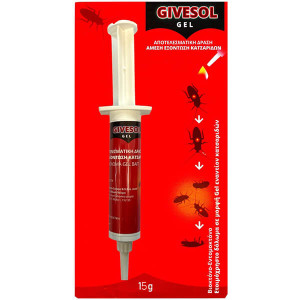 GIVESOL GEL ΣΕ ΣΥΡΙΓΓΑ 15gr. - (ΚΑΤΣΑΡΙΔΕΣ)