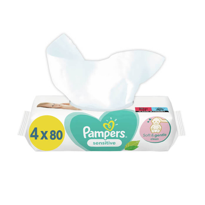 PAMPERS ΜΩΡΟΜΑΝΤΗΛΑ XXL 4x80τεμ. 