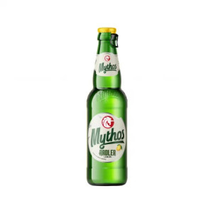 MYTHOS RADLER ΛΕΜΟΝΙ ΦΙΑΛΗ 330ml - (ΕΠΙΣΤΡΕΦΟΜΕΝΗ)