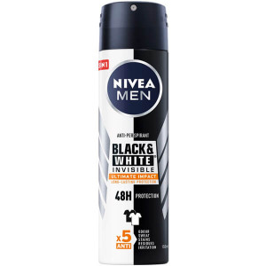 NIVEA DEO SPRAY MEN 150ml - (B & W INVISIBLE ULTIMATE IMPACT)