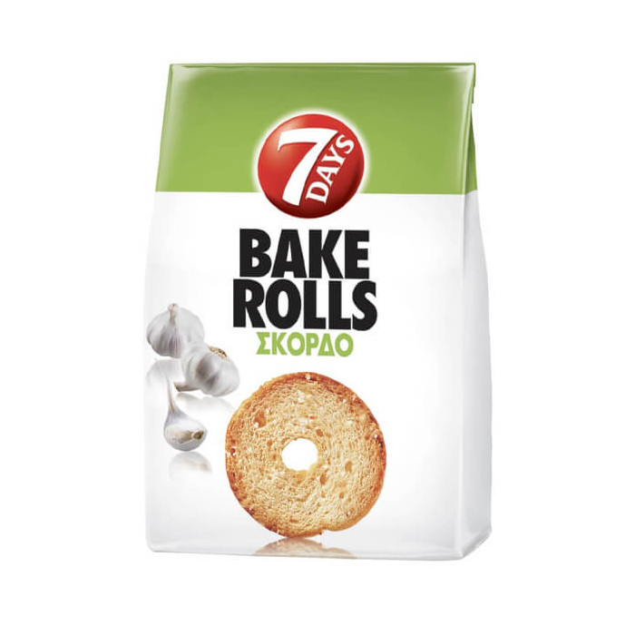 7 Days bake rolls με σκόρδο 150gr