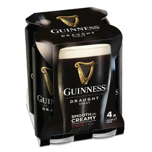 GUINNESS ΜΠΥΡΑ ΚΟΥΤΙ 440ml - (4pack)