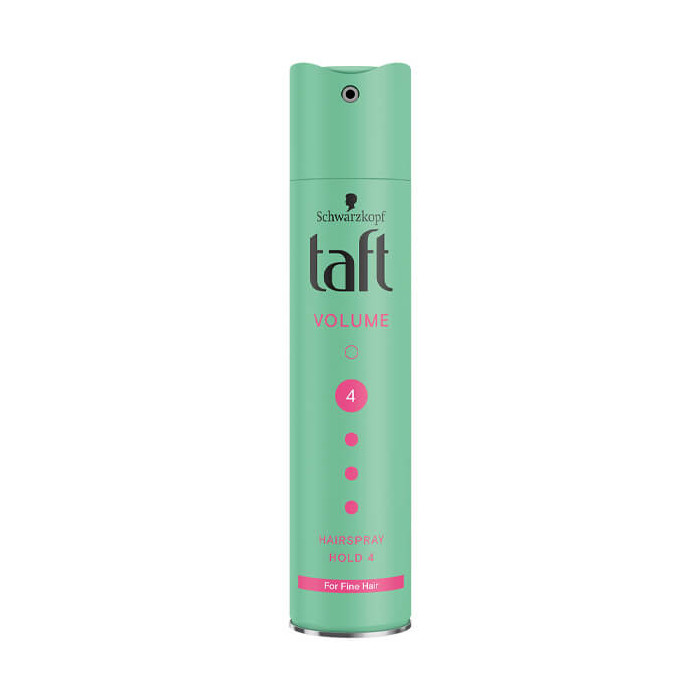 TAFT HAIR SPRAY 250ml - (No 4) (VOLUME GREEN)