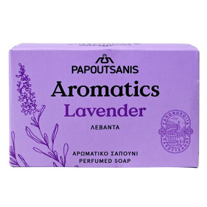 Παπουτσάνης aromatics σαπούνι με λεβάντα 100gr