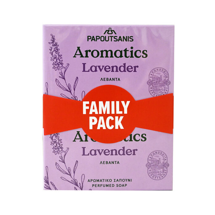 PAPOUTSANIS AROMATICS ΣΑΠΟΥΝΙ 4x100gr. 