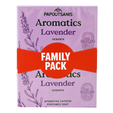 PAPOUTSANIS AROMATICS ΣΑΠΟΥΝΙ 4x100gr. 