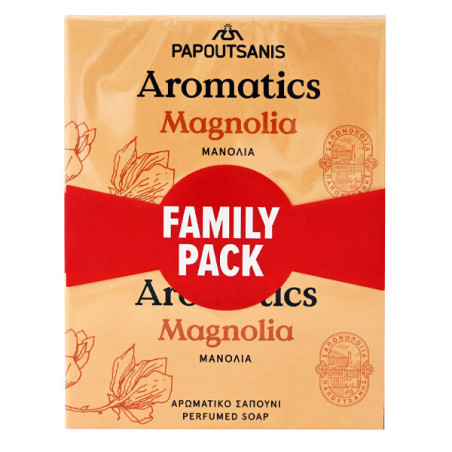 PAPOUTSANIS AROMATICS ΣΑΠΟΥΝΙ 4x100gr. 