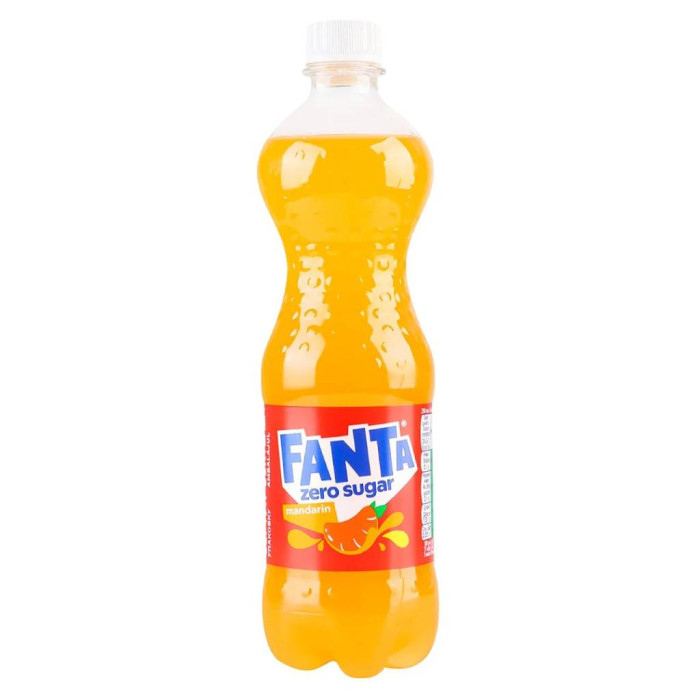 Fanta αναψυκτικό μανταρίνι χωρίς ζάχαρη 500ml