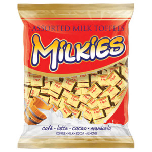 MILKIES ΚΑΡΑΜΕΛΕΣ TOFFEE 1kg. - (4 ΓΕΥΣΕΙΣ)