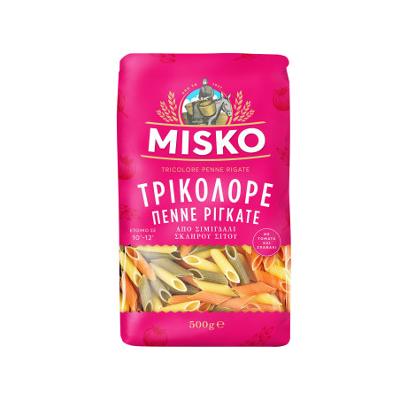 ΜΙΣΚΟ 500gr. - (ΠΕΝΝΕ ΡΙΓΚΑΤΕ ΤΡΙΚΟΛΟΡΕ)