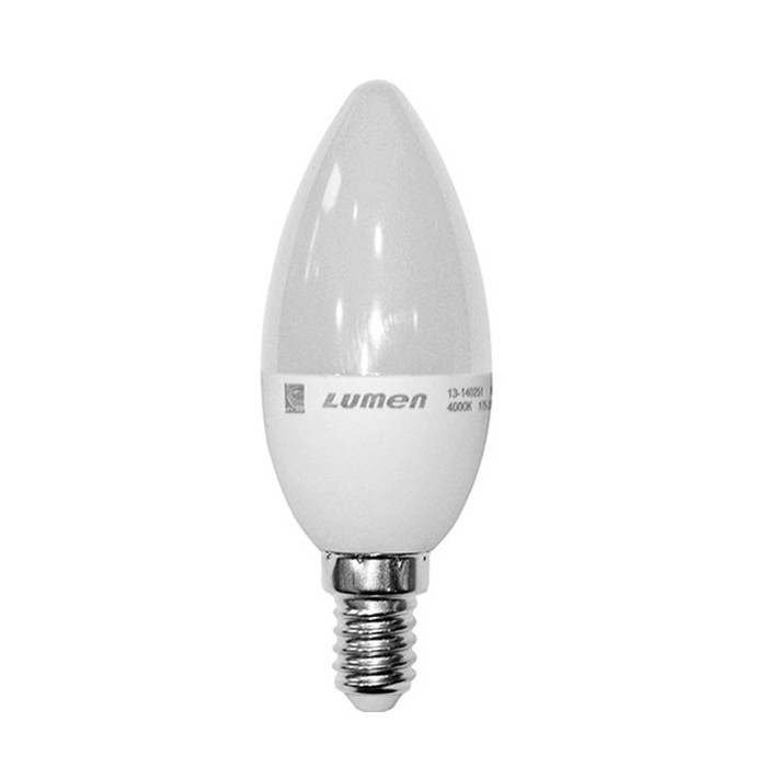 ΛΑΜΠΑ ΚΕΡΙ LED KOSMOS C37 6W E14 4000Κ