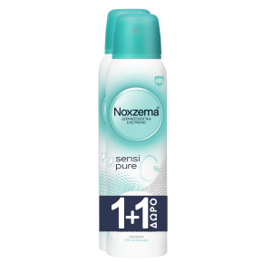 NOXZEMA SPRAY ΑΠΟΣ. 150ML 1+1 ΔΩΡΟ SENSI PURE