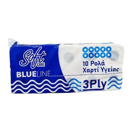 SOFTCARE ΧΑΡΤΙ ΥΓΕΙΑΣ 10ΑΡΙ 85ΓΡ. 3ΦΥΛ. 