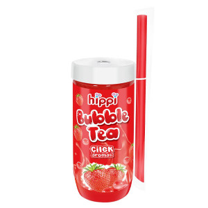 HIPPI BUBBLE TEA 350ml - (STRAWBERRY)