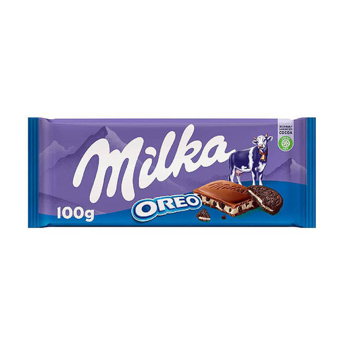 MILKA ΣΟΚΟΛΑΤΑ 100gr - (OREO)