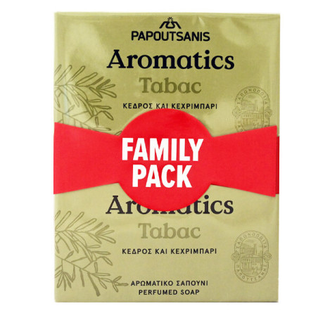 PAPOUTSANIS AROMATICS ΣΑΠΟΥΝΙ 4x100gr. 