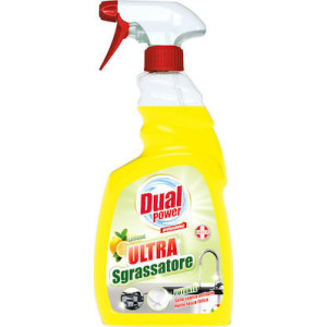 Dual Power υγρό καθαριστικό για λίπη λεμόνι spray 750ml