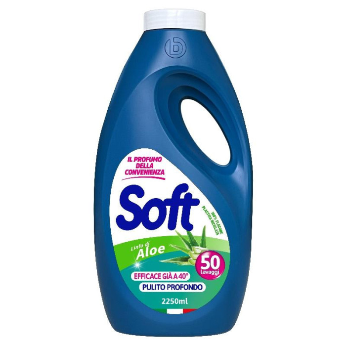 SOFT ΥΓΡΟ ΠΛΥΝΤ. ΡΟΥΧΩΝ 50ΜΕΖ/2250ml ALOE