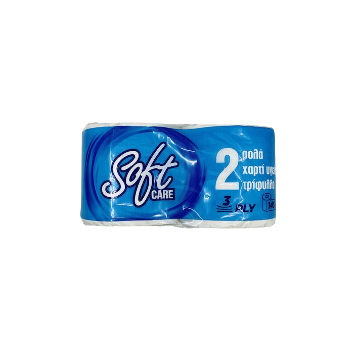 SOFTCARE ΧΑΡΤΙ ΥΓΕΙΑΣ 2x80ΓΡ. 3ΦΥΛ.