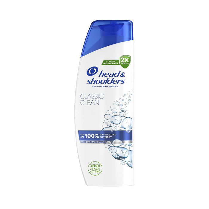 Head & shoulders σαμπουαν 360ml classic clean | MrPanda.gr