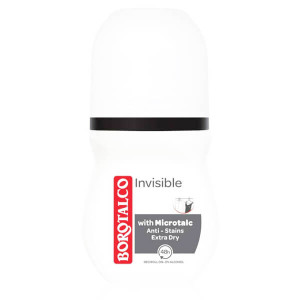 Borotalco αποσμητικό σώματος roll-on invisible 50ml