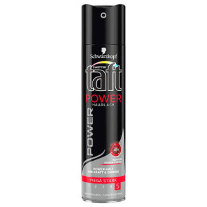 TAFT HAIR SPRAY 250ml - (No 5) (POWER KOFFEIN)