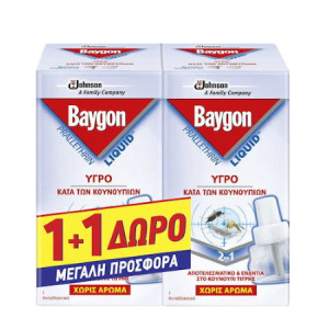 BAYGON ΑΝΤ/ΚΟ ΓΙΑ ΚΟΥΝΟΥΠΙΑ 1+1 ΔΩΡΟ