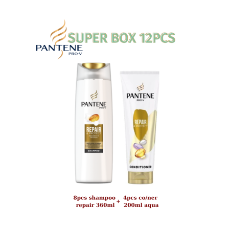 PANTENE PROMO BOX (5X SH. AQUA 10X SH. 