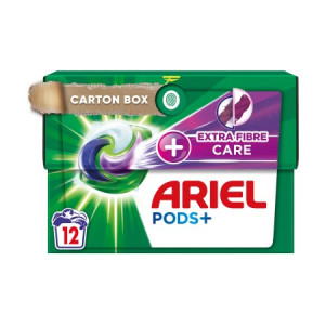 Ariel υγρές κάψουλες all in 1 pods active extra fiber care 12τεμ