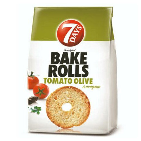 7 Days bake rolls με ντομάτα, ελιά & ρίγανη 80gr