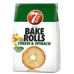 BAKE ROLLS CHEESE&SPINACH 80GR